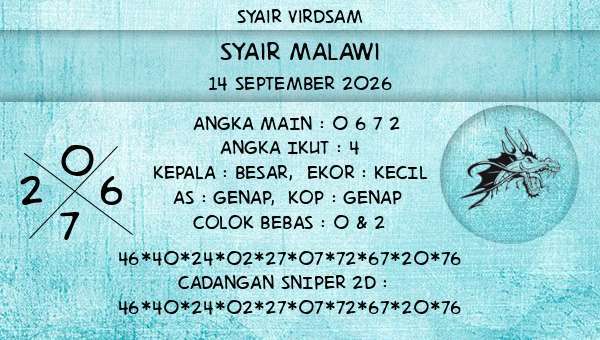 Syair Virdsam - Syair Malawi