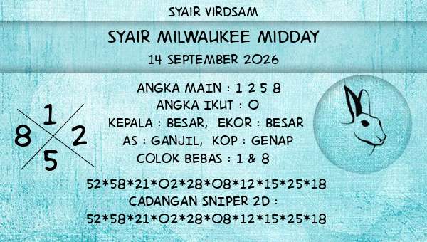 Syair Virdsam - Syair Milwaukee Midday