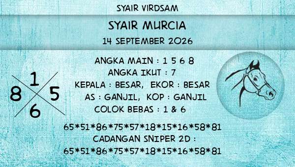 Syair Virdsam - Syair Murcia