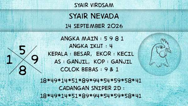 Syair Virdsam - Syair Nevada