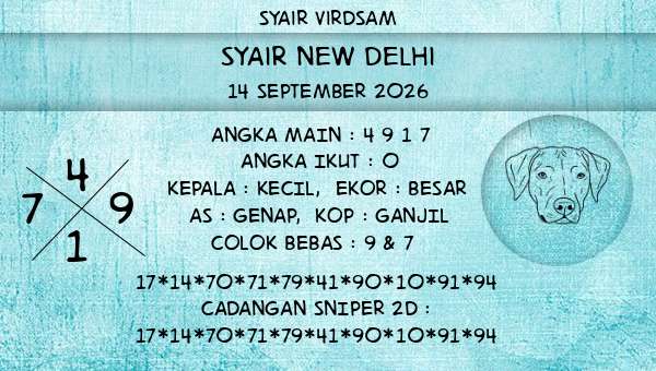 Syair Virdsam - Syair New Delhi