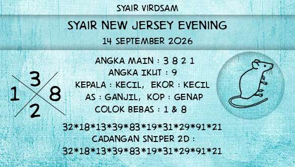 Syair Virdsam - Syair New Jersey Evening