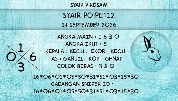Syair Virdsam - Syair Poipet12