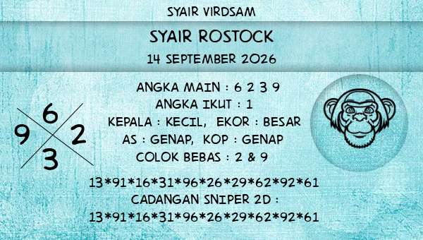 Syair Virdsam - Syair Rostock