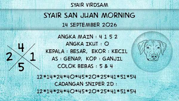 Syair Virdsam - Syair San Juan Morning