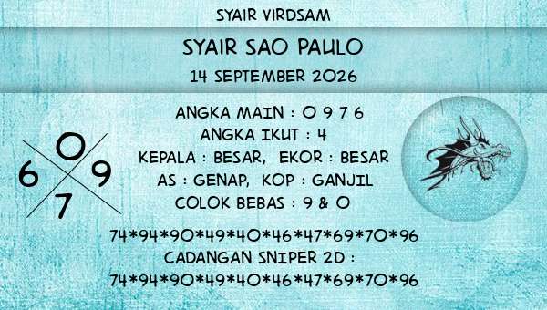 Syair Virdsam - Syair Sao Paulo