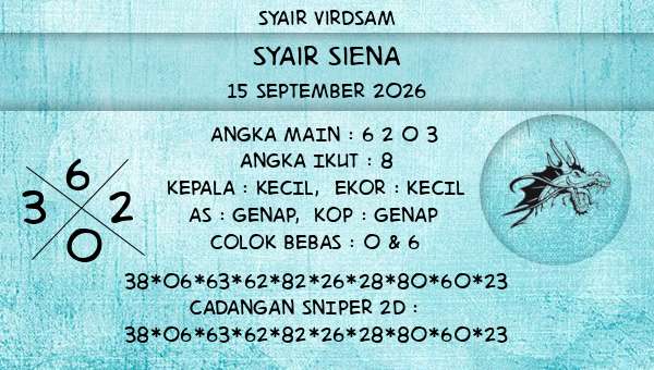 Syair Virdsam - Syair Siena