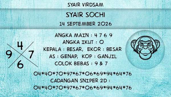 Syair Virdsam - Syair Sochi