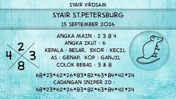 Syair Virdsam - Syair St.petersburg