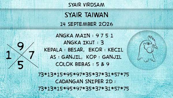 Syair Virdsam - Syair Taiwan