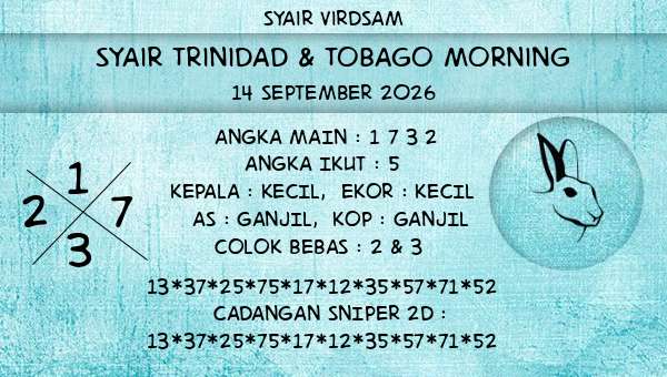 Syair Virdsam - Syair Trinidad & Tobago Morning