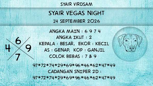 Syair Virdsam - Syair Vegas Night