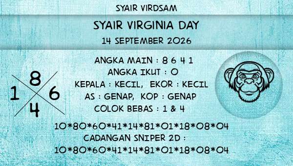 Syair Virdsam - Syair Virginia Day