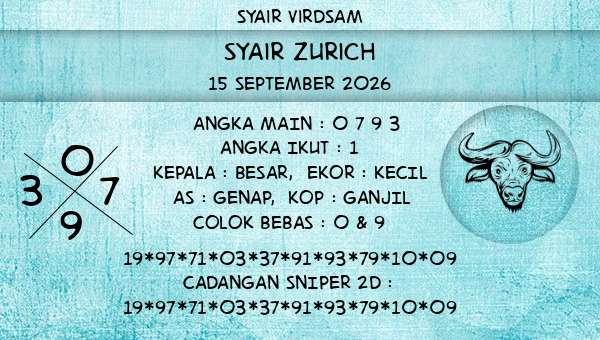 Syair Virdsam - Syair Zurich