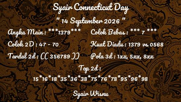 Syair Wisnu - Syair Connecticut Day